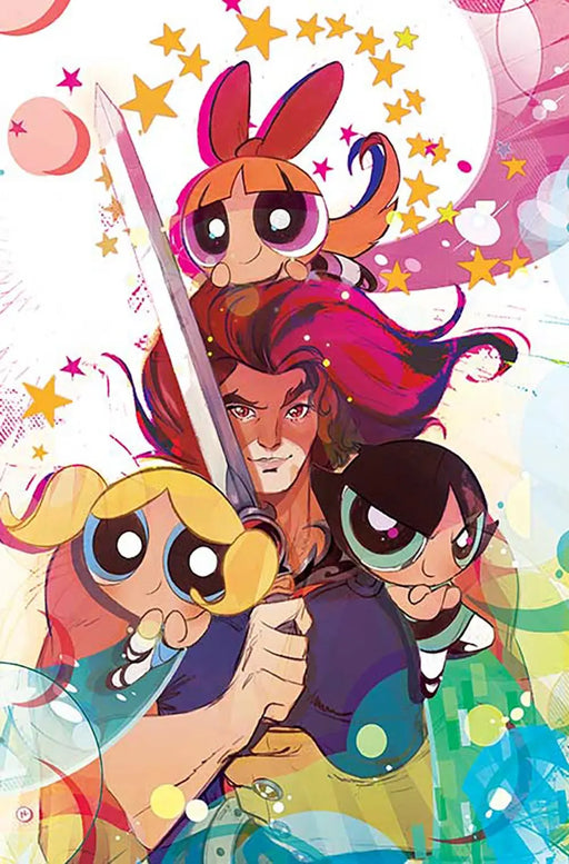 Thundercats Powerpuff Girls #2 Cover G 1 in 10 Nicoletta Baldari Full Art Variant Dynamite Entertainment
