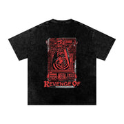 Fantasy Computer - Snow Washed Oversized T-Shirt ODMPOD