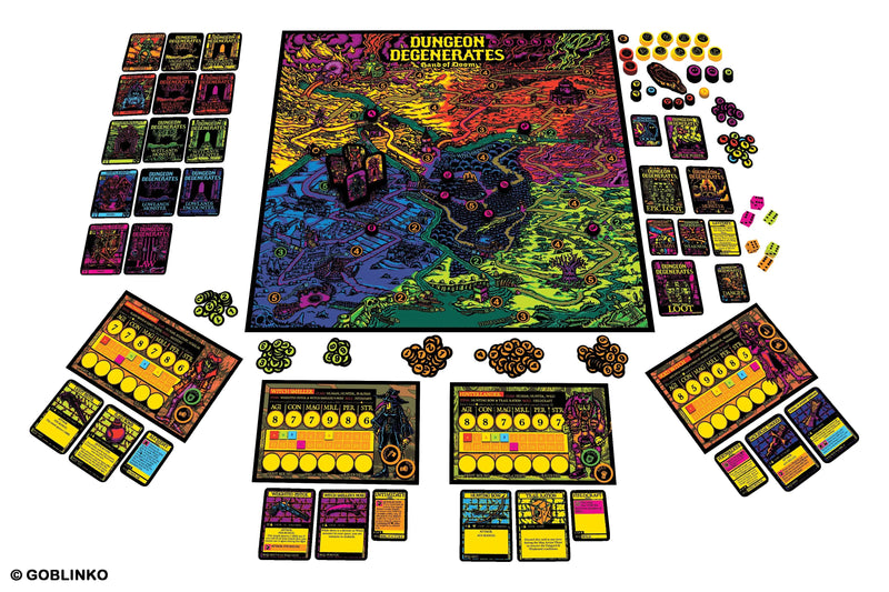 Dungeon Degenerates: Hand of Doom - Fifth Printing GOBLINKO