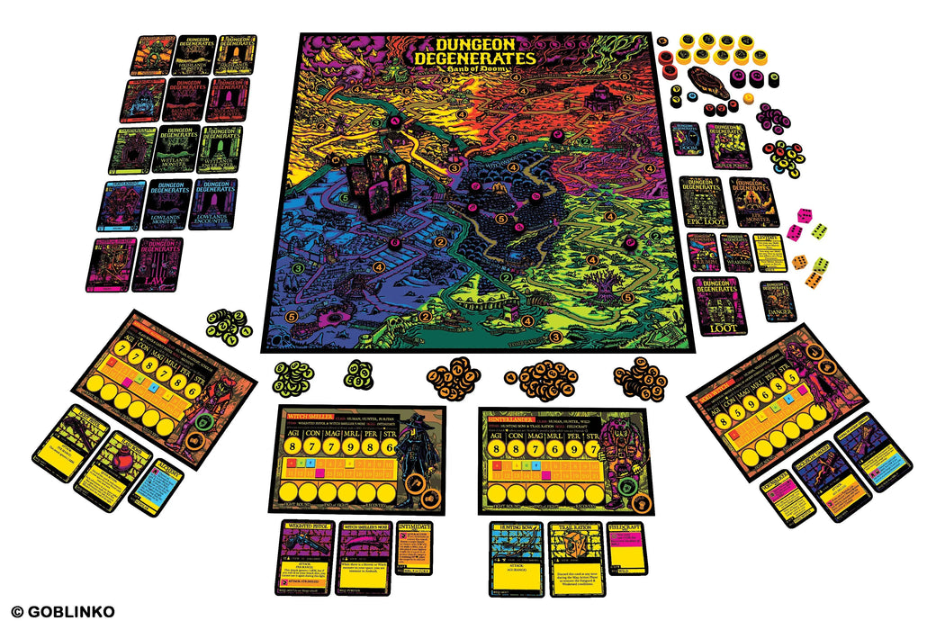 Dungeon Degenerates: Hand of Doom - Fifth Printing GOBLINKO