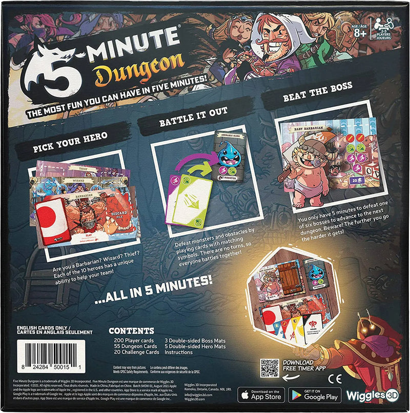 5 Minute Dungeon Game – Fast, Fun, and Full of Chaos! Outset Games and Cobble Hill Puzzles
