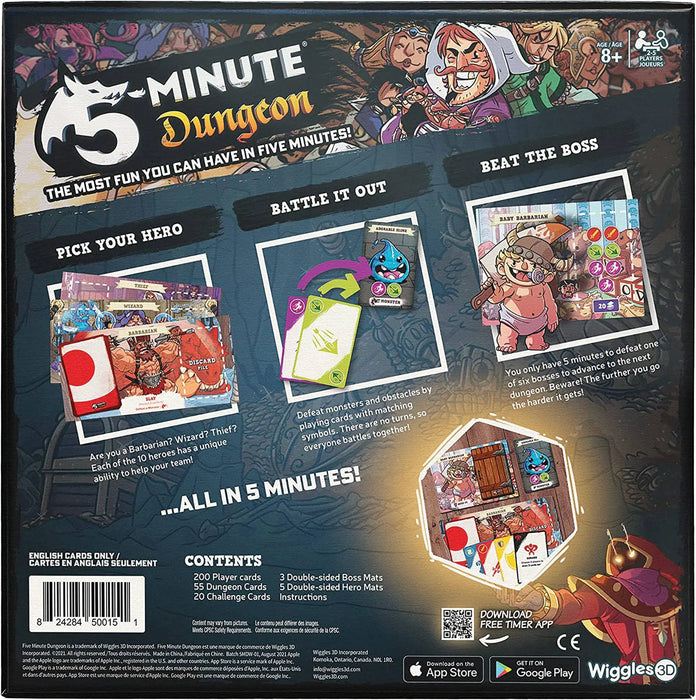 5 Minute Dungeon Game – Fast, Fun, and Full of Chaos! Outset Games and Cobble Hill Puzzles