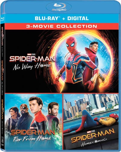 Spider-Man: Far From Home / Spider-Man: Homecoming / Spider-Man: No Way Home Blu-Ray