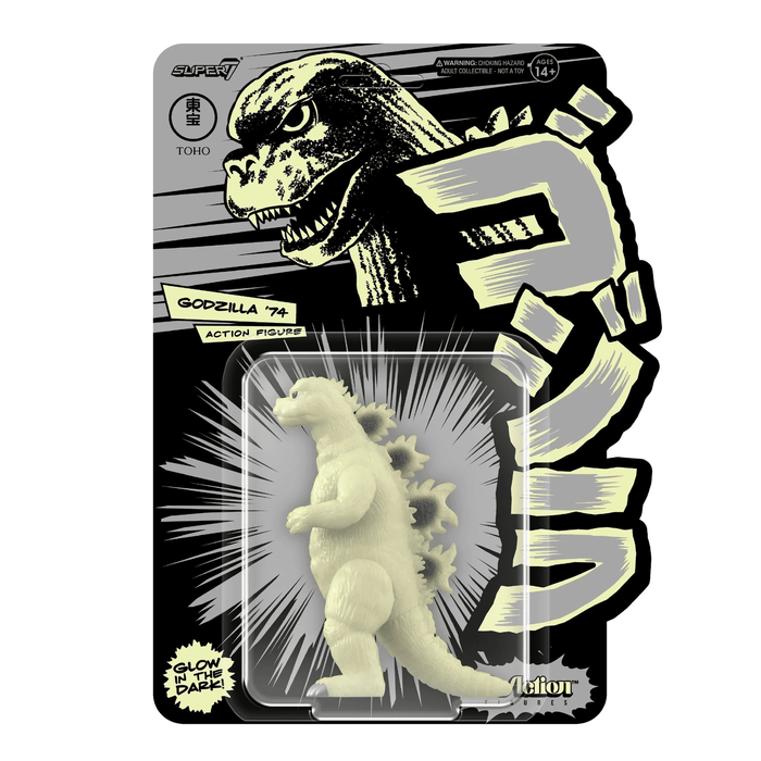 Toho ReAction Figures Wave 05 Godzilla Day - Godzilla '74 Glow