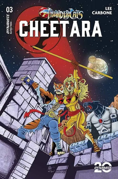 Thundercats Cheetara #3 Cover M Foc Haeser Homage Dynamite Entertainment
