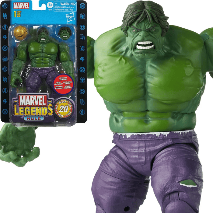 Marvel Legends 20th Anniversary Retro Hulk 6-Inch Action Figure