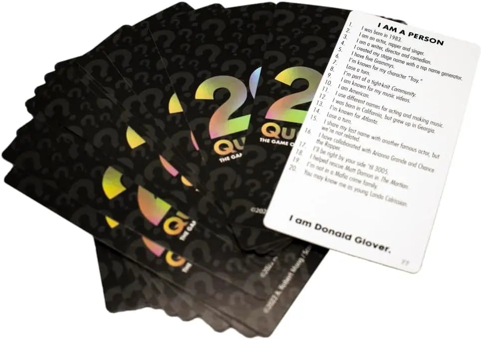 20 Questions The Original Game of People Places and Things from University Games, for 2 to 6 Players Ages 12 and Up