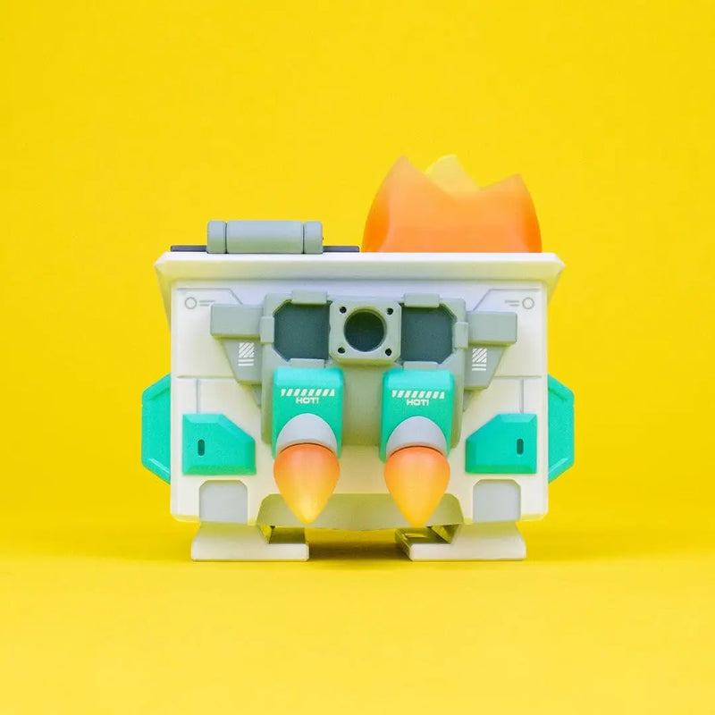 100% Soft Mecha Dumpster Fire Vinyl Figure - DF-079 100% Soft