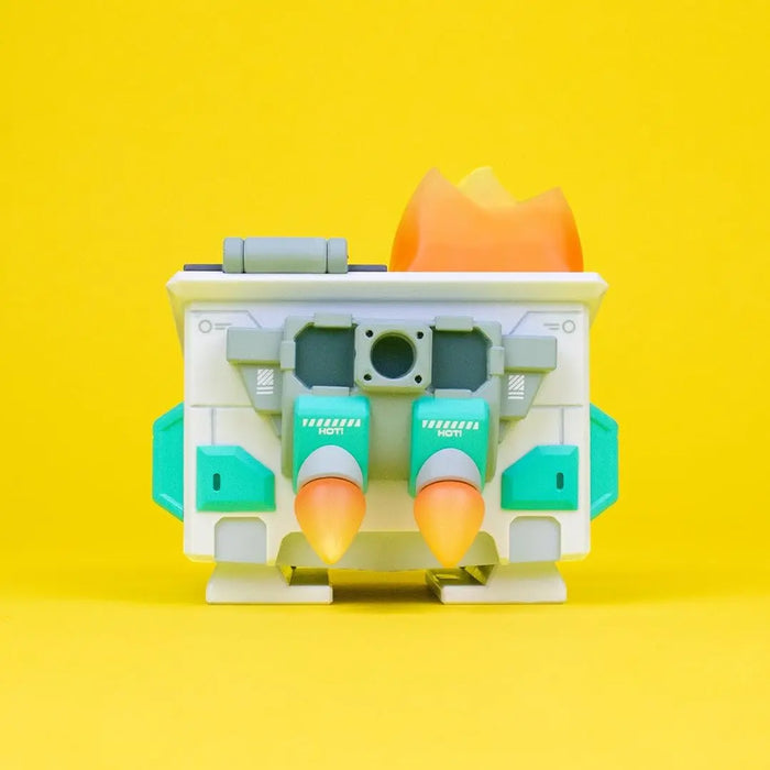 100% Soft Mecha Dumpster Fire Vinyl Figure - DF-079