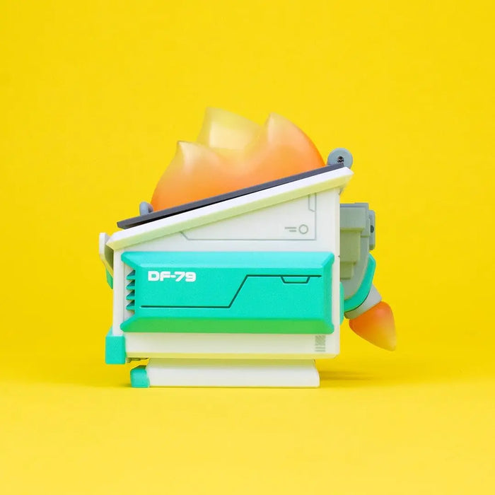 100% Soft Mecha Dumpster Fire Vinyl Figure - DF-079