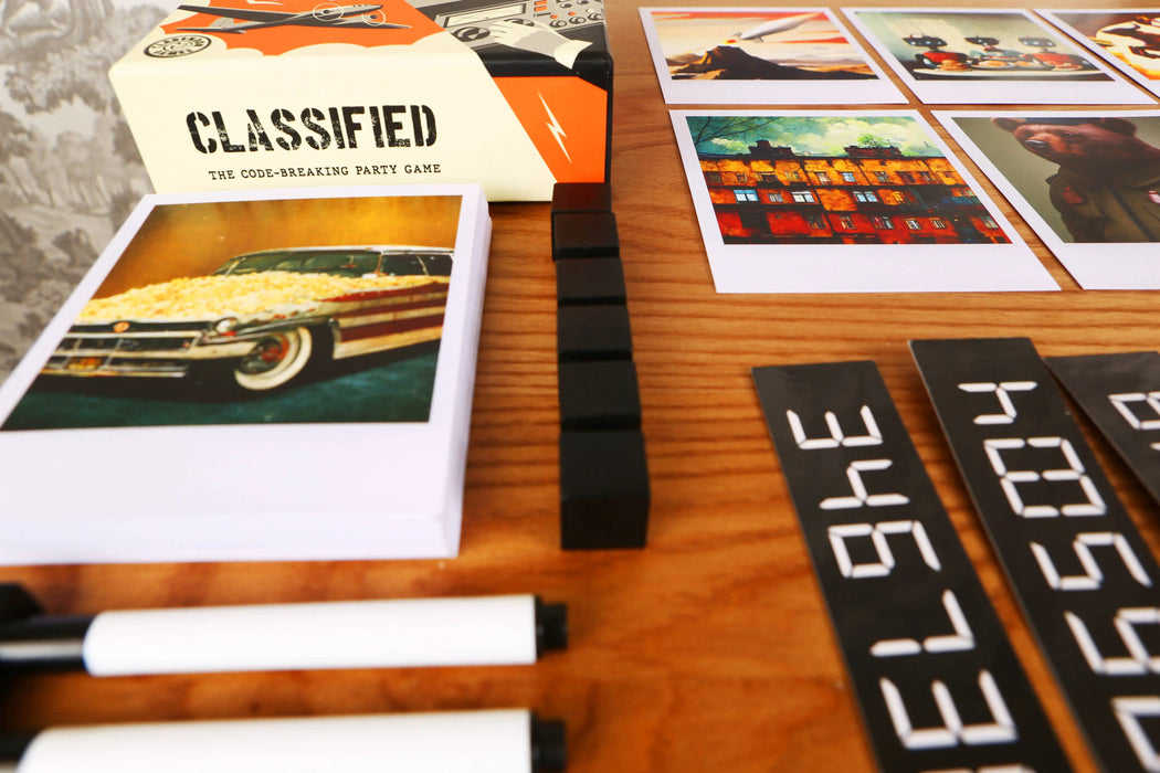 Classified Spy Team Board Game Clarendon Games USA