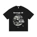 The Last World Wide Access [Black/White] - Essential Heavyweight Cotton T-Shirt Revenge Of