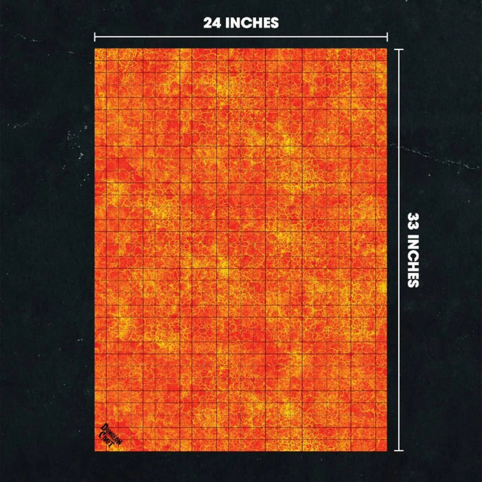 BattleMap: Hell RPG battle map for DnD 1985 Games