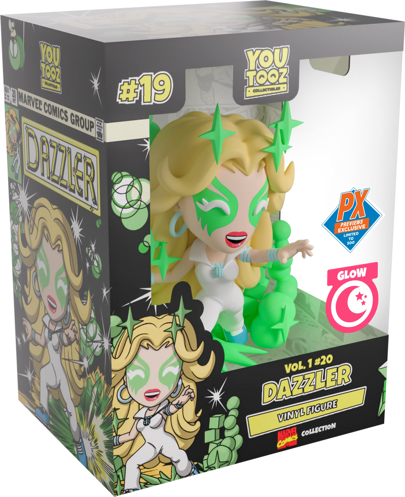 Dazzler Volume 1 #20 Glow In The Dark Previews Exclusive Vinyl Figure OTHER PUBLISHERS