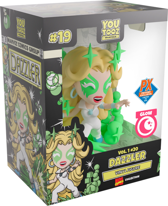 Dazzler Volume 1 #20 Glow In The Dark Previews Exclusive Vinyl Figure OTHER PUBLISHERS