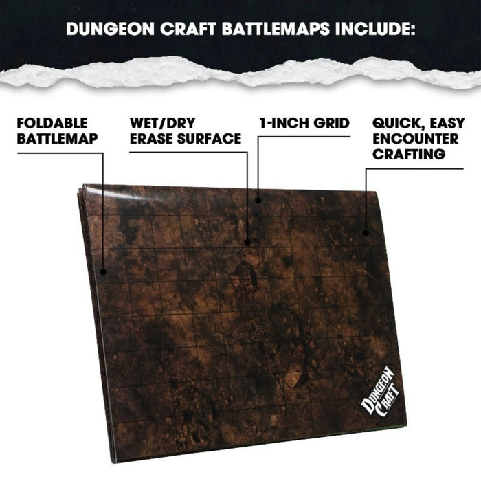 BattleMap: Turned Earth RPG battle map 1985 Games
