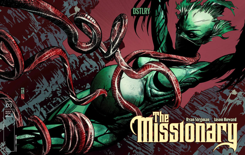 The Missionary #3 Cover C Tomm Coker 10 Copy Variant DSTLRY
