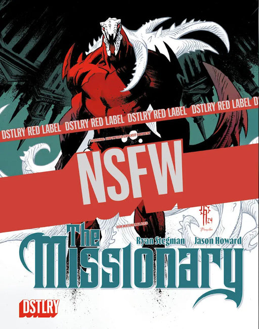 The Missionary #3 Cover F Red Label Howard Variant Polybagged DSTLRY