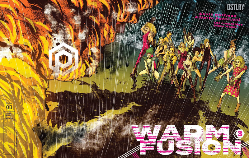Warm Fusion #3 Cover B Alberto Ponticelli Variant DSTLRY