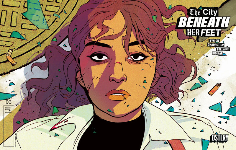 The City Beneath Her Feet #3 Cover C Annie Wu 5 Copy Variant DSTLRY
