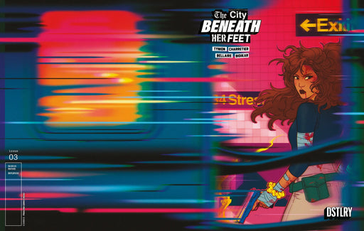 The City Beneath Her Feet #3 Cover D Paulina Ganucheau Variant DSTLRY