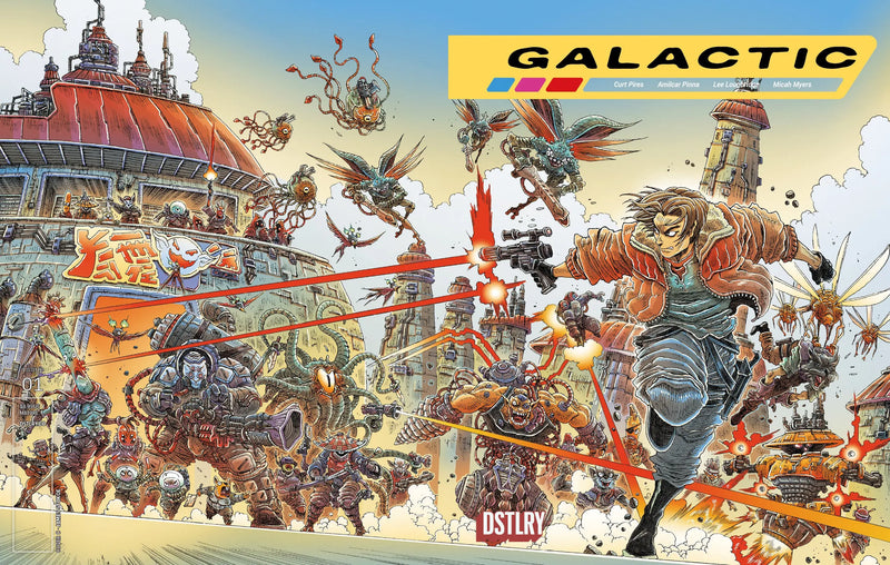 Galactic #1 Cover C James Stokoe 10 Copy Variant DSTLRY