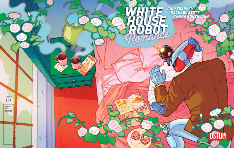 White House Robot Romance #3 Cover B Paulina Ganucheau Variant DSTLRY