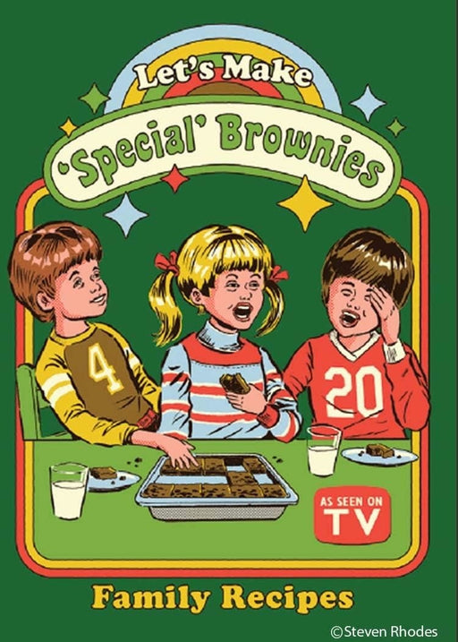 Magnet - Let's Make Special Brownies