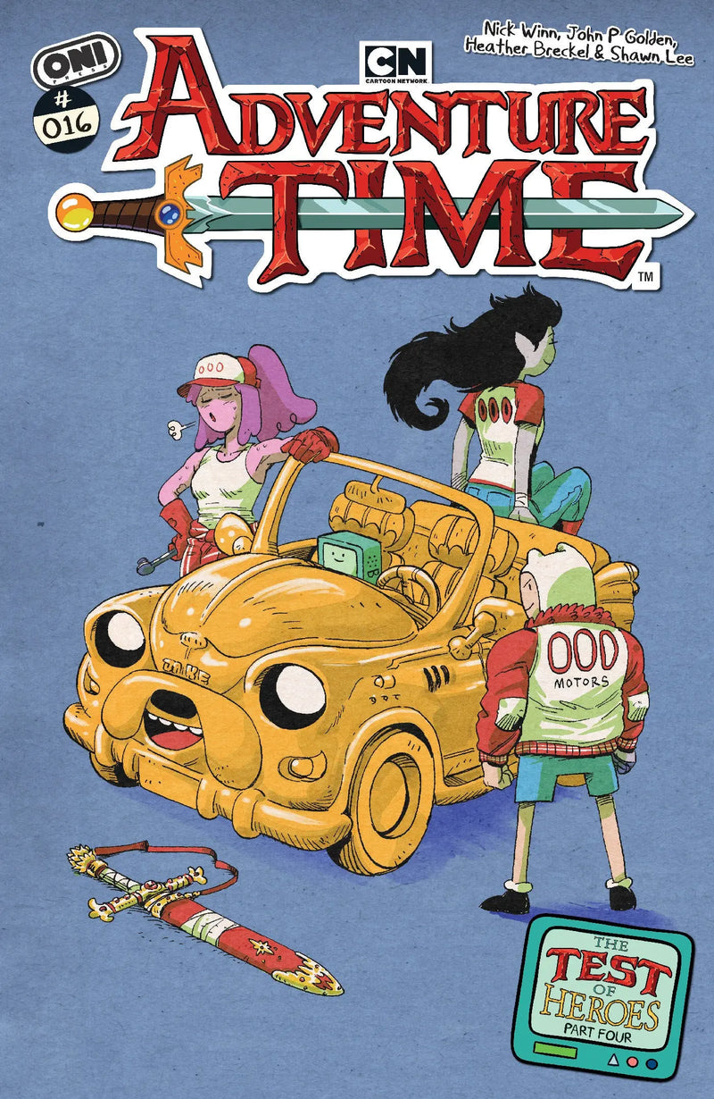 Adventure Time (2025) #16 Cover B John P Golden Variant Oni Press