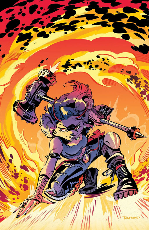 Biker Mice From Mars Scorch #1 Cover E 1 in 10 Tango Full Art Variant Oni Press