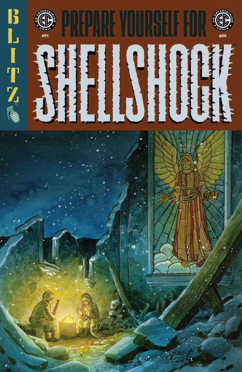EC Shellshock #1 Cover B Tyler Crook Variant Oni Press