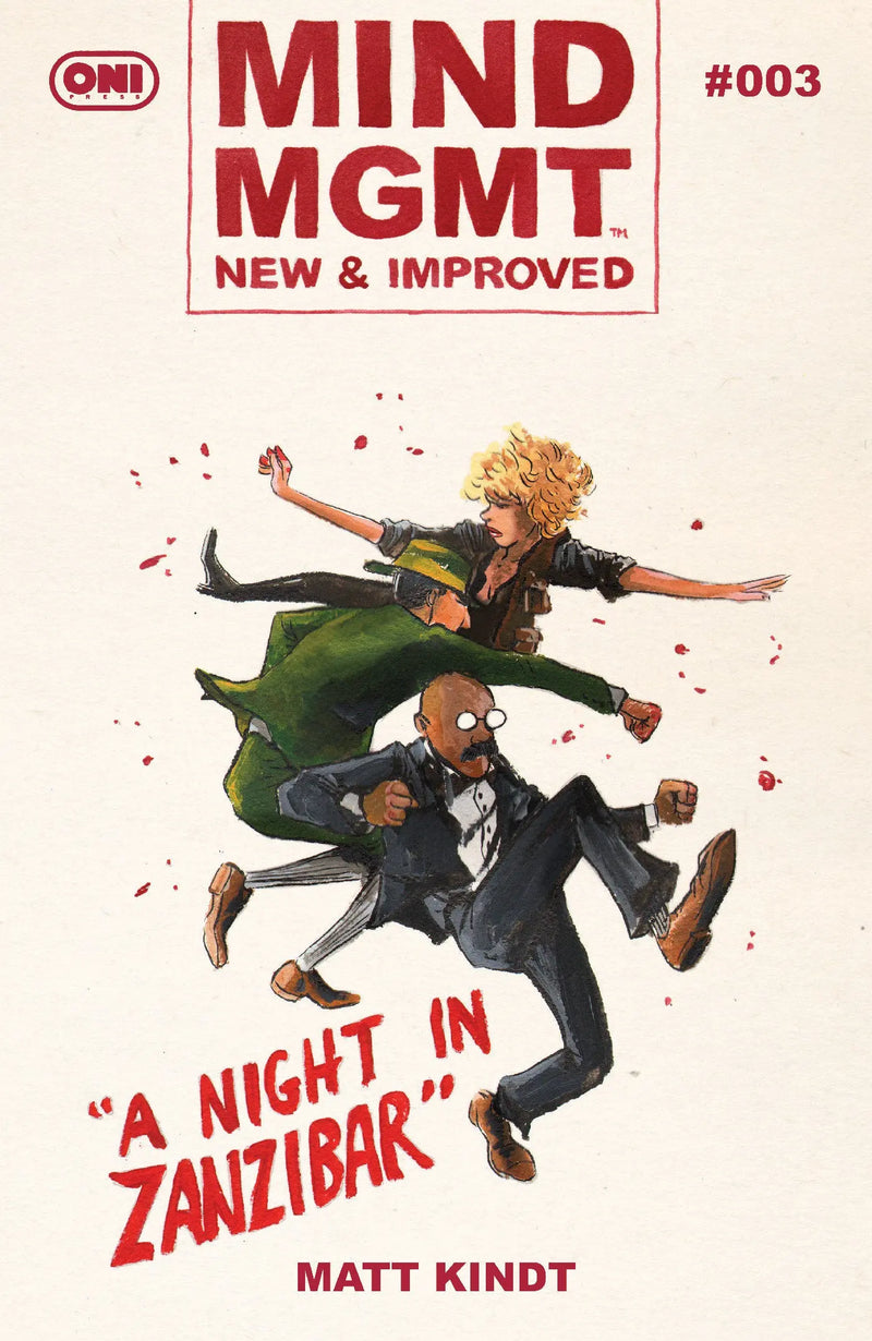 Mind Mgmt New & Improved #3 Cover A Matt Kindt Oni Press