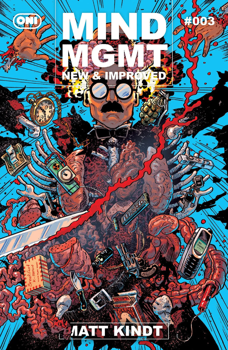 Mind Mgmt New & Improved #3 Cover C David Lapham Variant Oni Press