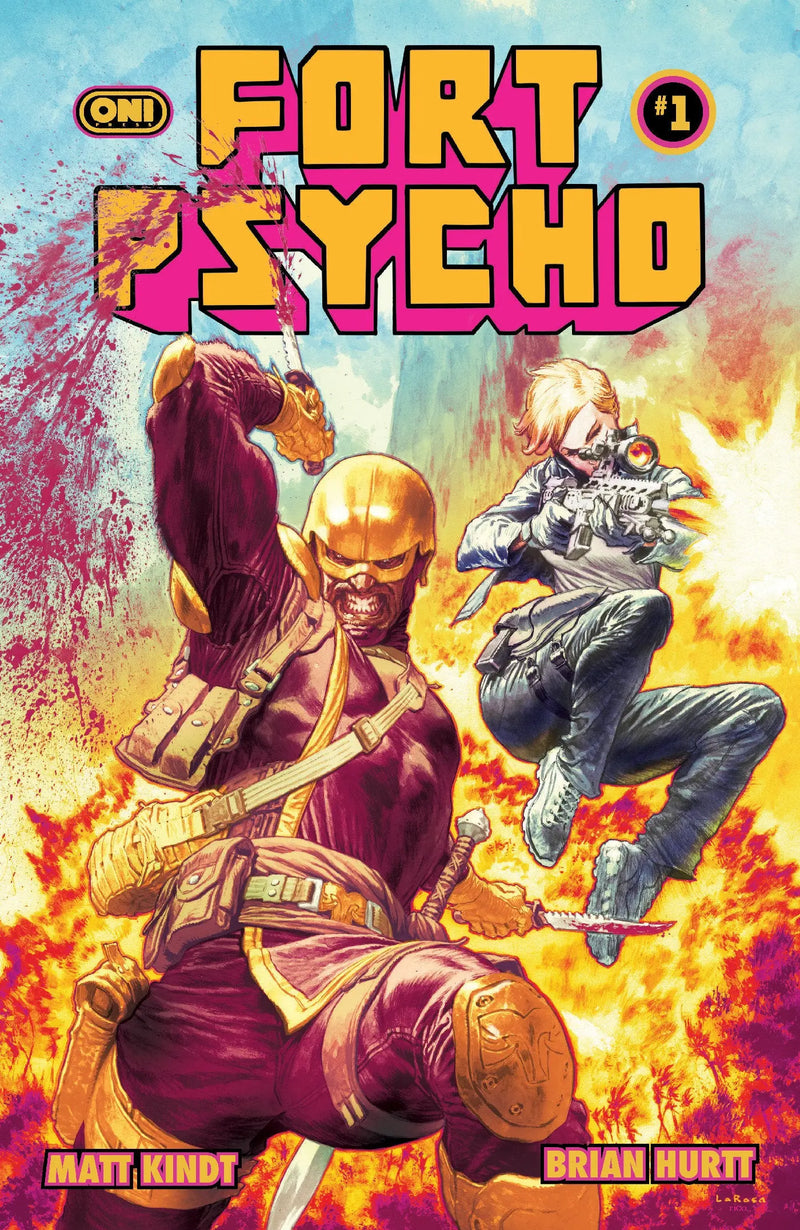 Fort Psycho #1 Cover B Lewis Larosa Variant Oni Press