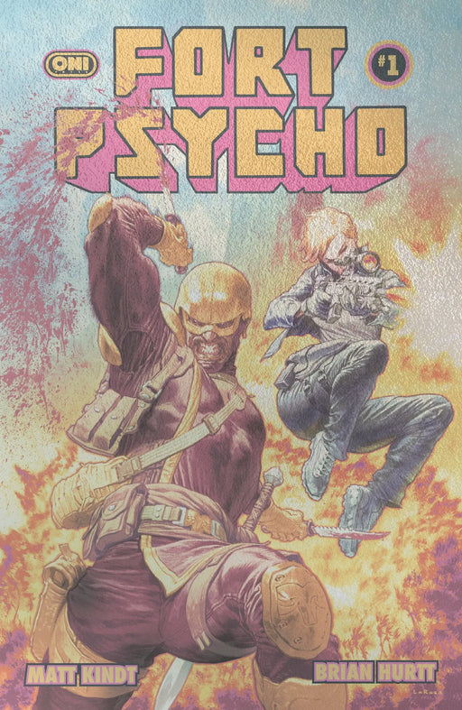 Fort Psycho #1 Cover F Lewis Larosa Foil Variant Oni Press