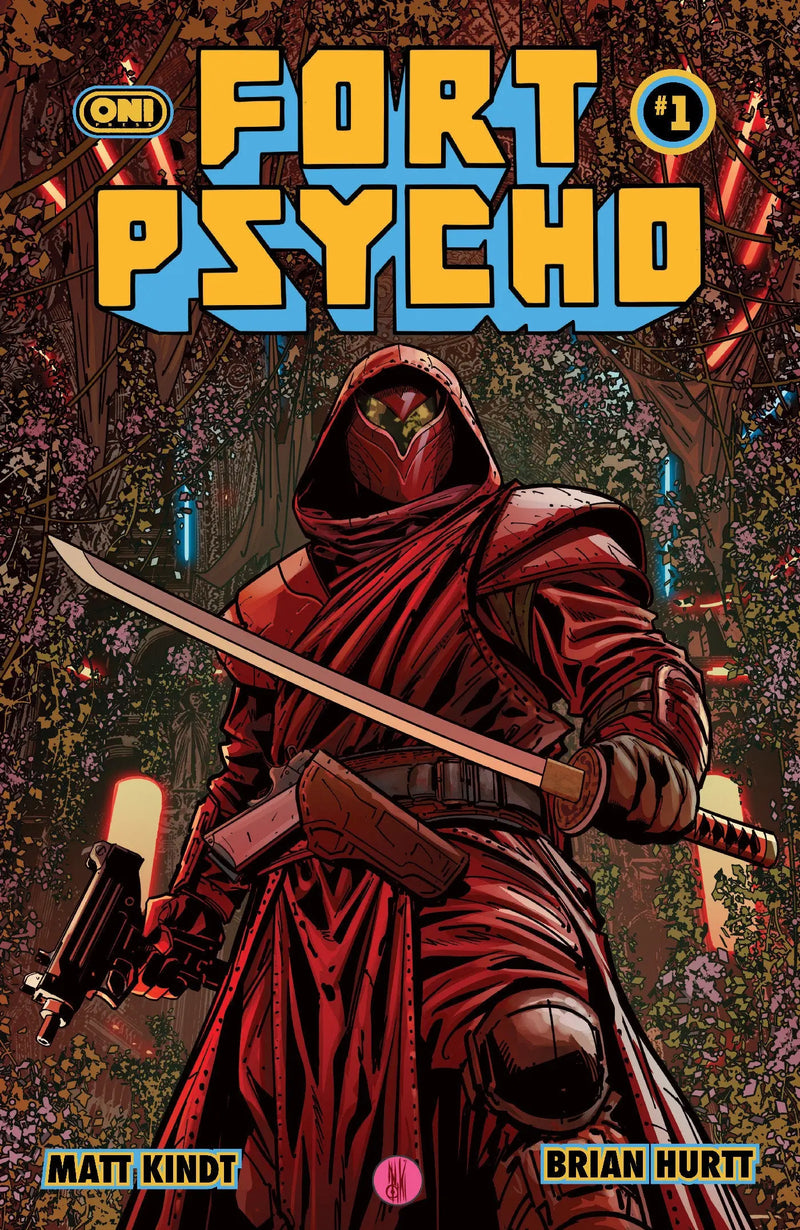 Fort Psycho #1 Cover J Inc 1:75 Inaki Miranda Variant Oni Press