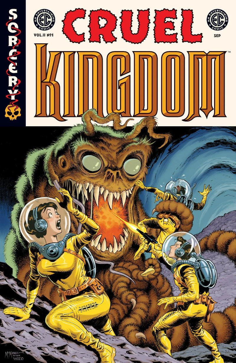 EC Cruel Kingdom 2 #1 Cover C 1 in 10 Shawn Mcmanus EC Homage Variant Oni Press