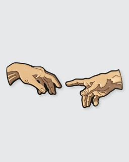 The Creation of Adam Set of 2 • Enamel Pins