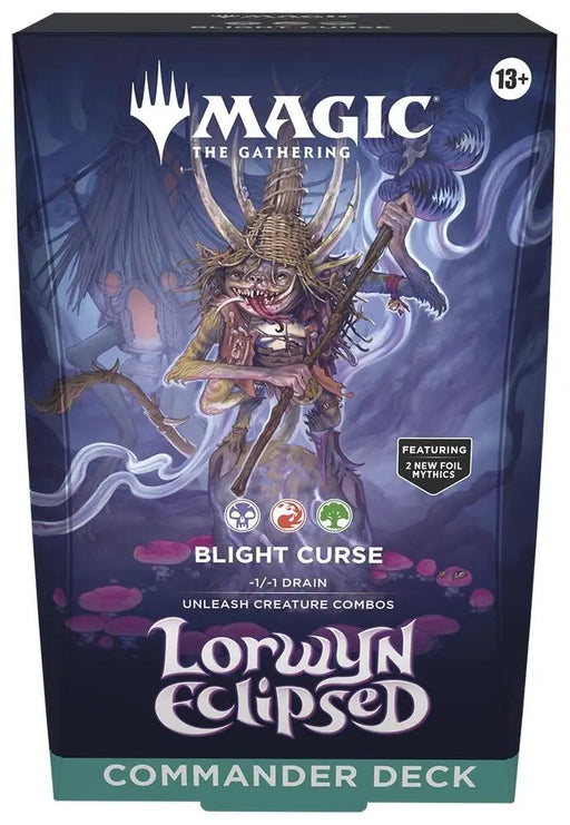 Magic the Gathering CCG: Lorwyn Eclipsed Commander Deck (Blight Curse) Wizards of the Coast