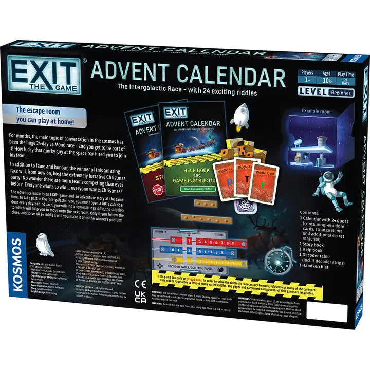 EXIT: The Game - Advent Calendar - The Intergalactic Race Thames & Kosmos