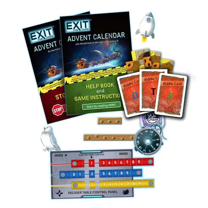 EXIT: The Game - Advent Calendar - The Intergalactic Race Thames & Kosmos