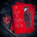 Plague Doctor Valentine's Day Greeting Card