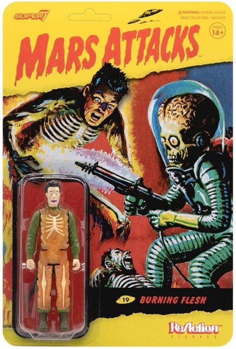 Mars Attacks Burning Flesh Reaction Figure