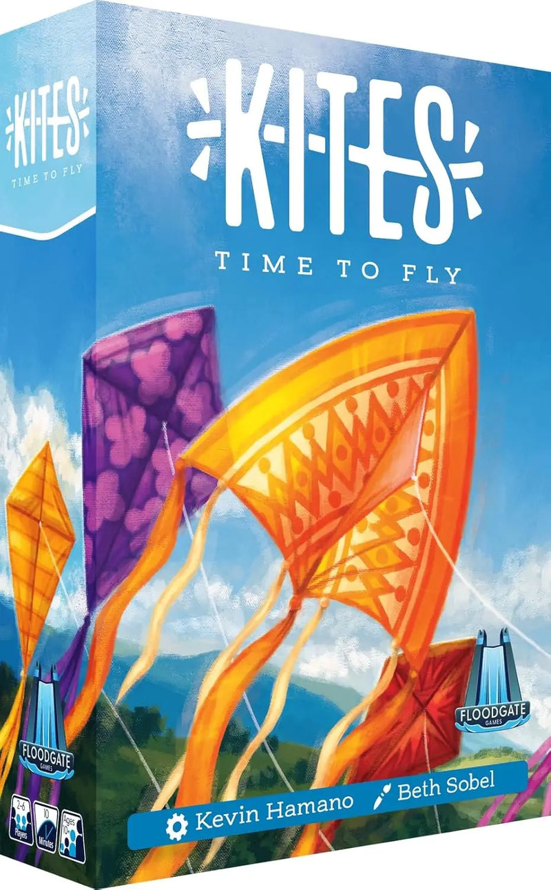 Kites - Time to Fly! | Fun Family Games for Adults, Teens & Kids | Fun Quick Party Games | 10 Minutes | Ages 10 and Up | for 2 to 6 Players | Easy to Learn Floodgate Games