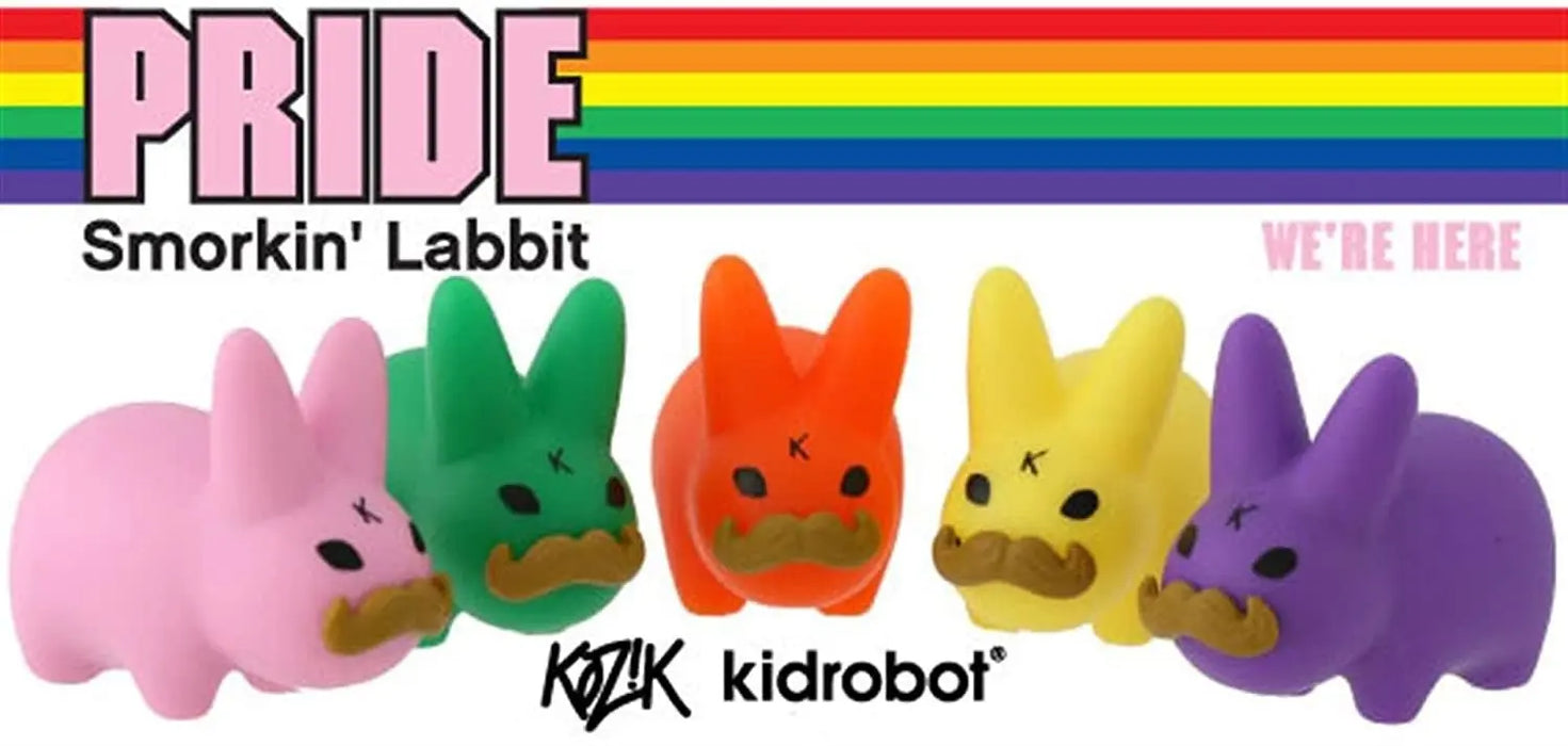 Mini Stache Labbit - Pride Pack