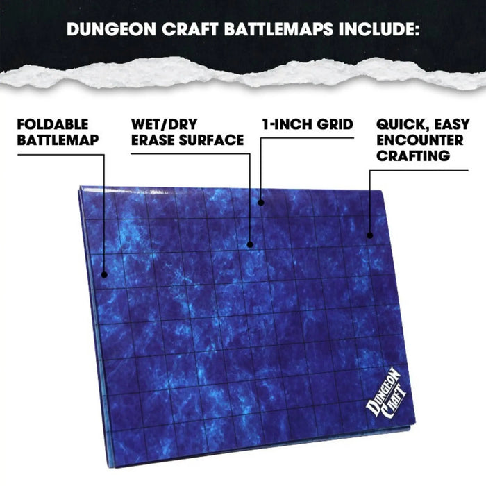 BattleMap: Ocean RPG battle map for DnD 1985 Games