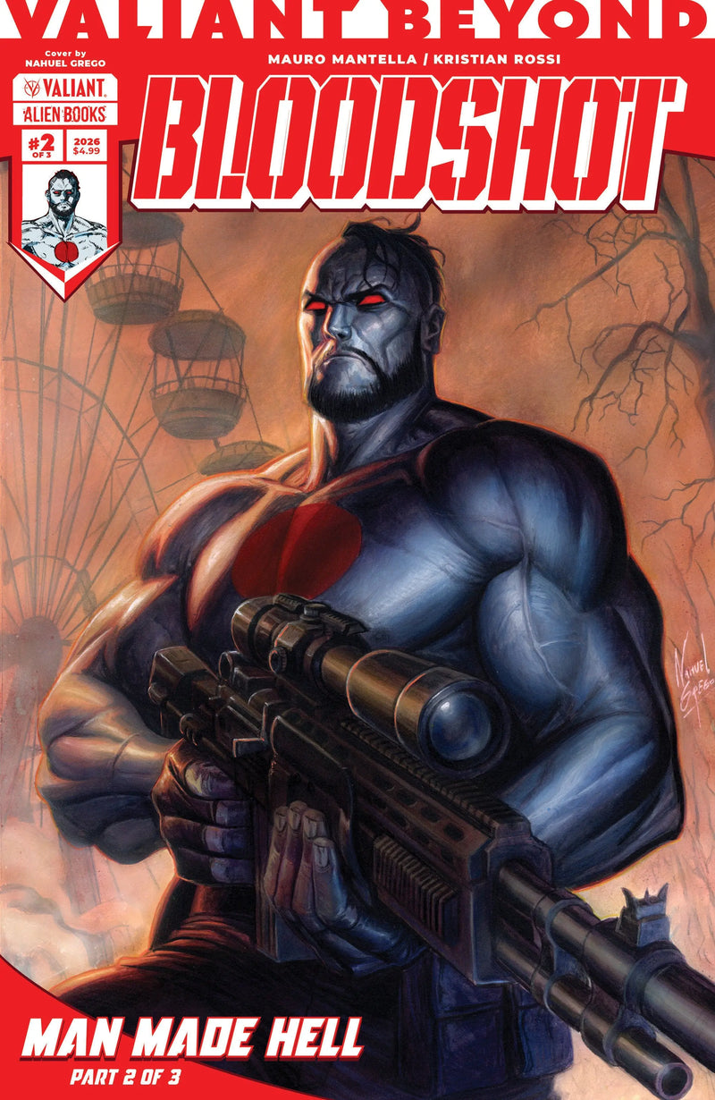 Valiant Beyond: Bloodshot #5  Man Made Hell #2 Cover A (Grego) IDW Publishing