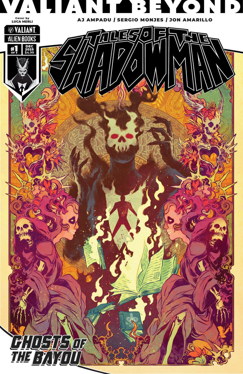 Valiant Beyond: Tales Of The Shadowman #4  Ghosts Of The Bayou #1 Variant B (Merli) IDW Publishing