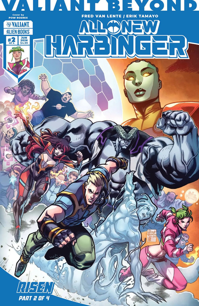 Valiant Beyond: All New Harbinger #8  Risen #2 Cover A (Rodrix) IDW Publishing
