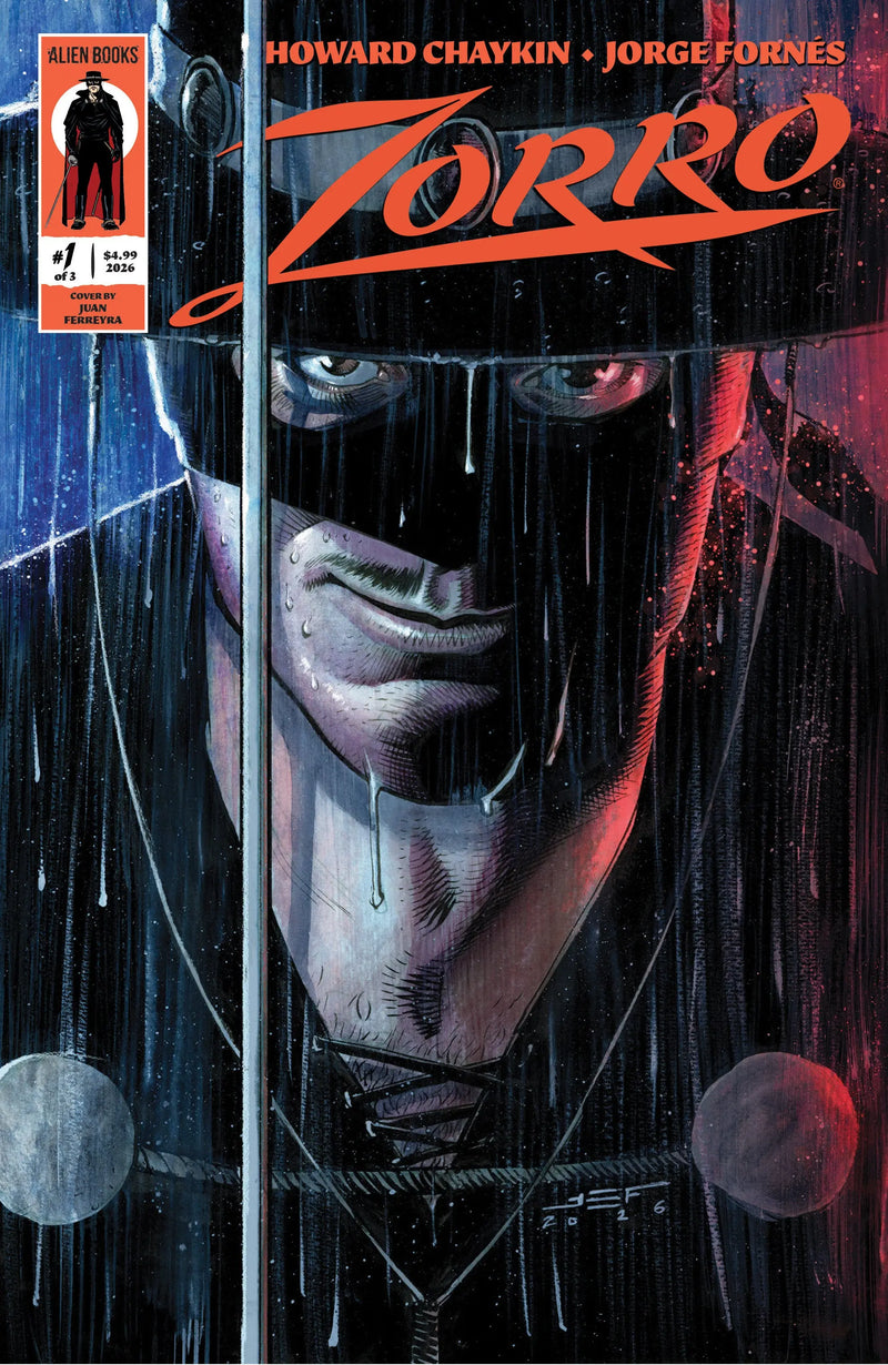 Zorro #1 Variant C (Ferreyra) IDW Publishing